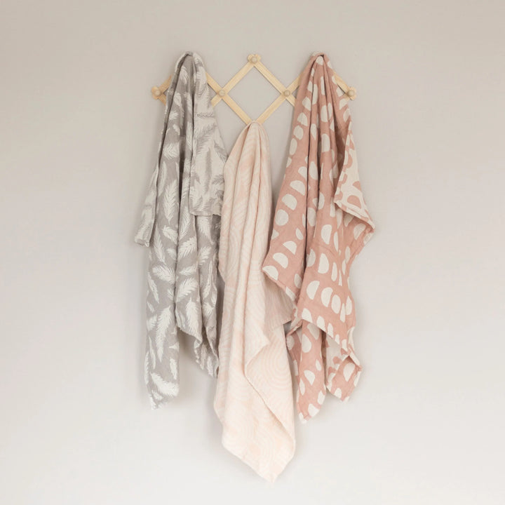 Wrap your little one in the Crane Baby Jaquard Blanket, a stylish baby girl blanket ideal for naps and tummy time.