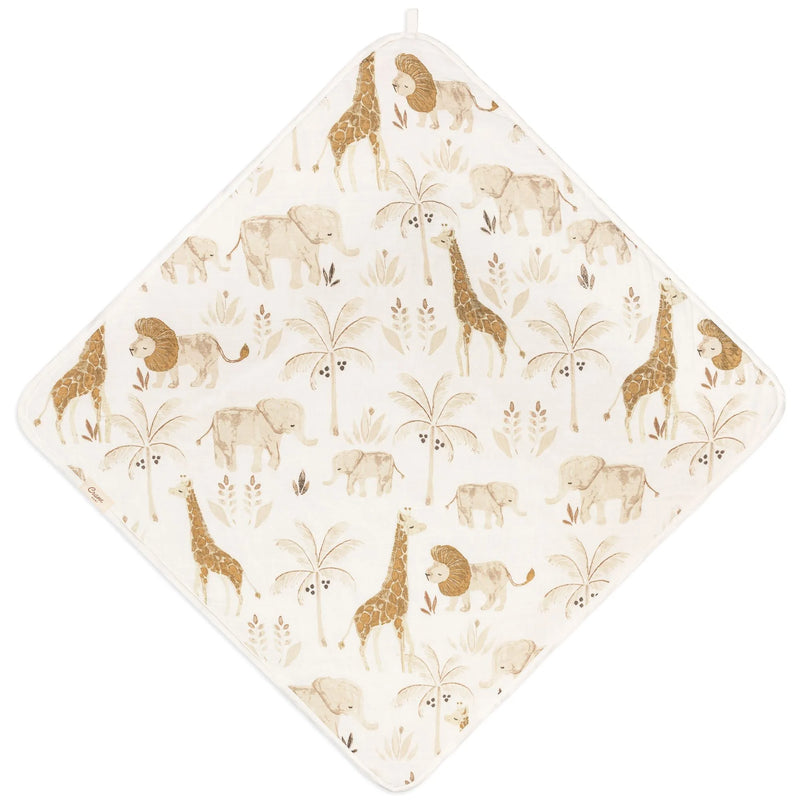 Crane Baby Kendi Hooded Towel, one of the best baby bath towels for newborns and toddlers.