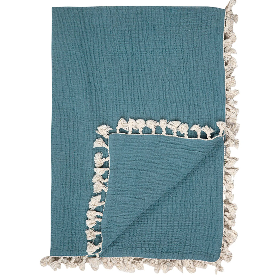 Crane Baby 6 Layer Muslin Blanket Copper color delivers lightweight comfort, making it a top pick for muslin baby blankets.