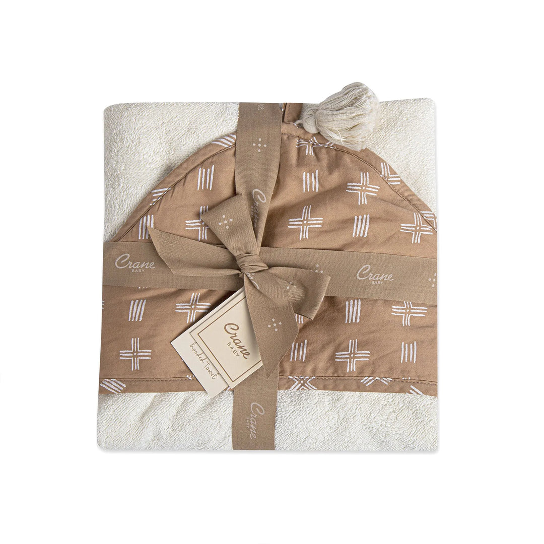 Crane Baby Ezra Hooded Towel, cozy baby hooded towels that keep your little one warm and dry after bath time.