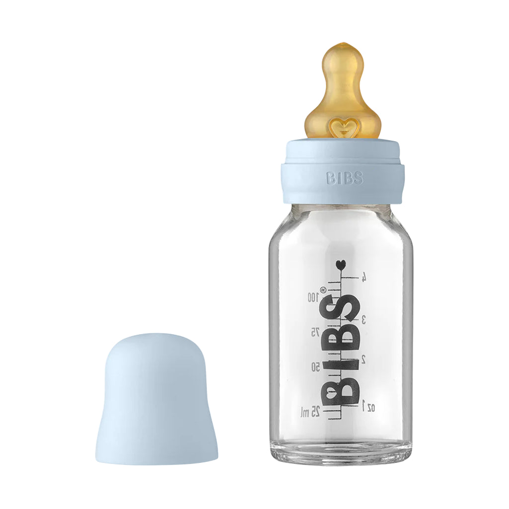 Glass Baby Bottle Set