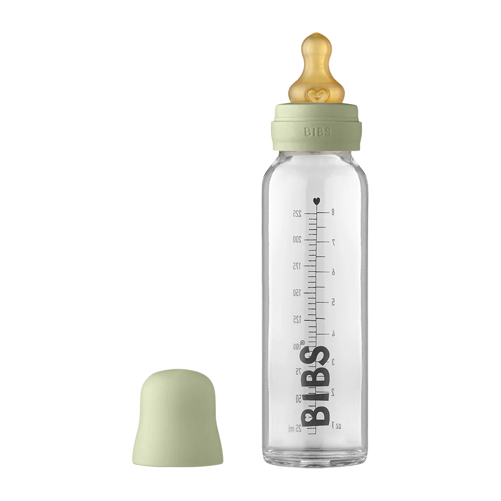 Glass Baby Bottle Set