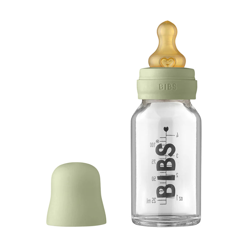 Glass Baby Bottle Set