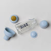 BIBS blue 110mL baby glass bottles