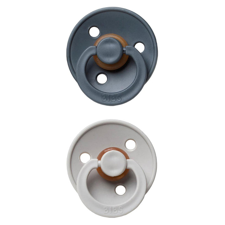 Iron & Sand BIBS Pacifier Colour Collection 2 Pack, everyday baby pacifier duo.
