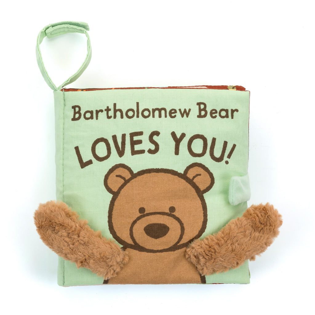 Jellycat toddler books Bartholomew bear loves you