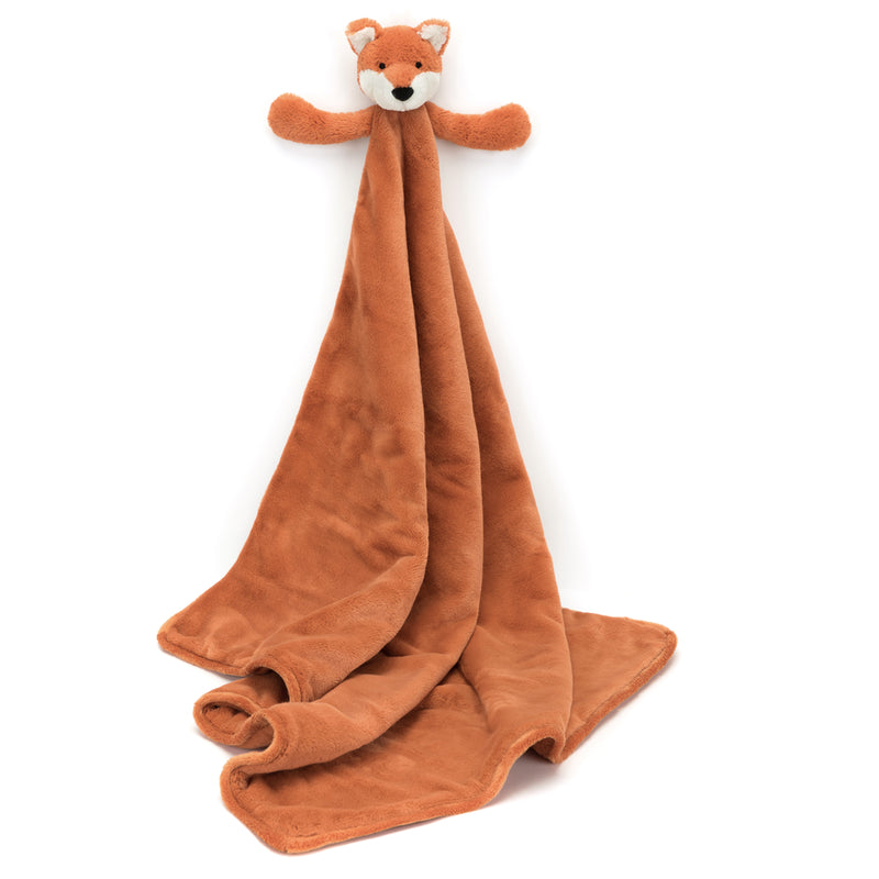 Jellycat stuffed animals bashful fox blankie