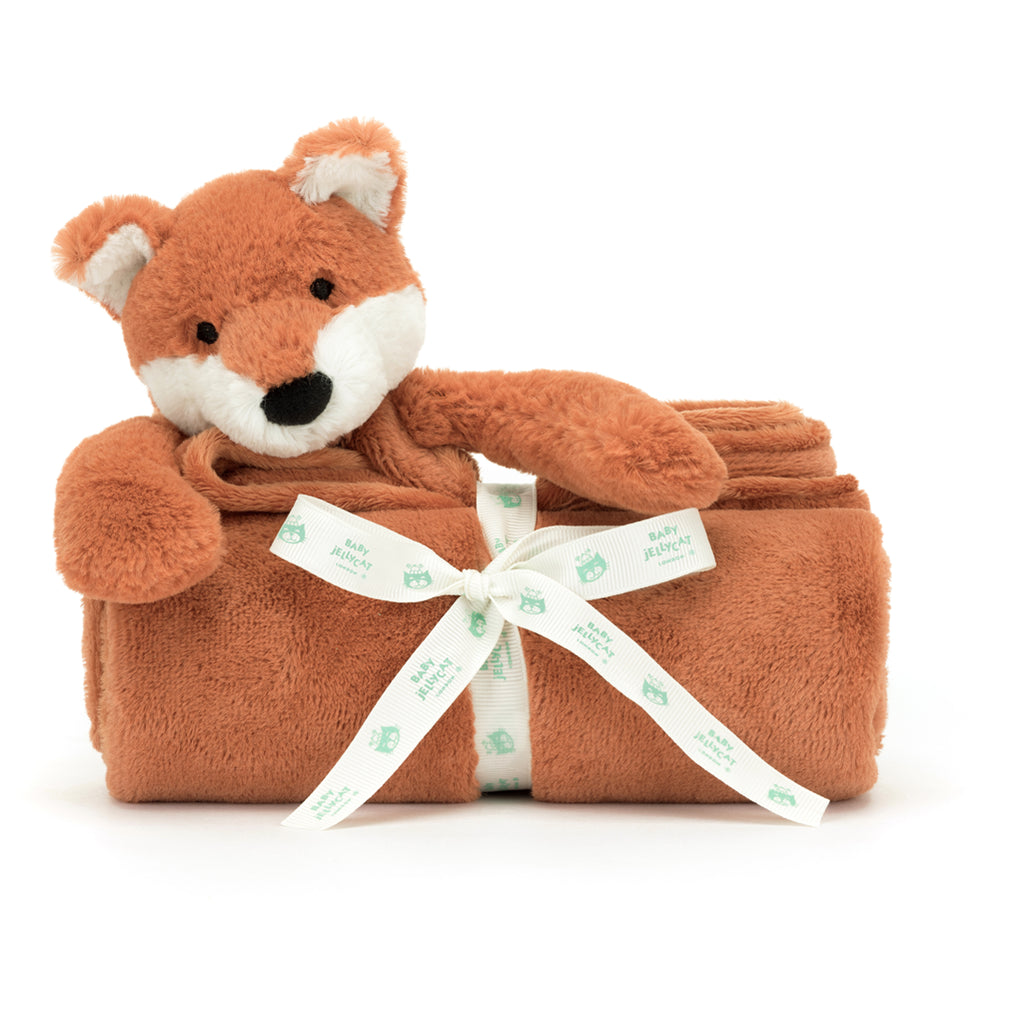 Jellycat plushies bashful fox blankie