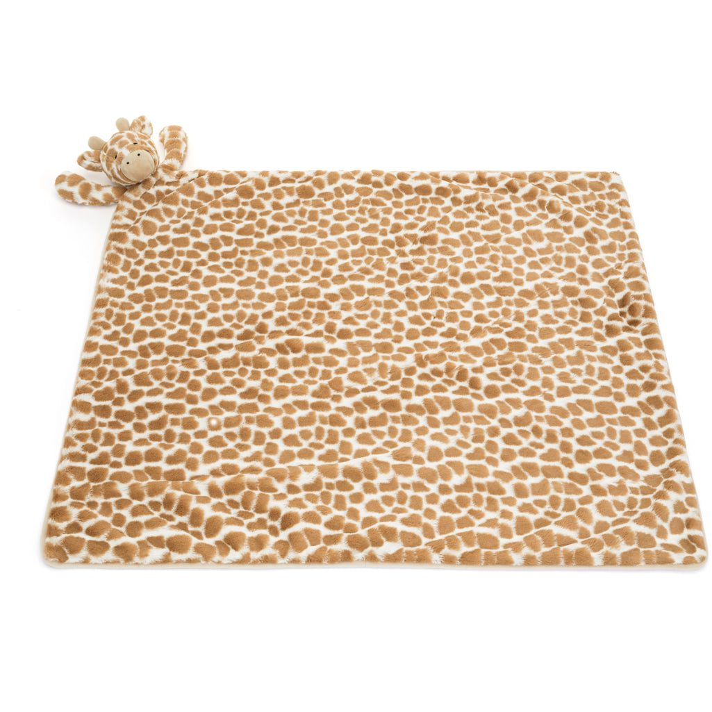 Jelly cats stuffed animal bashful giraffe blankie