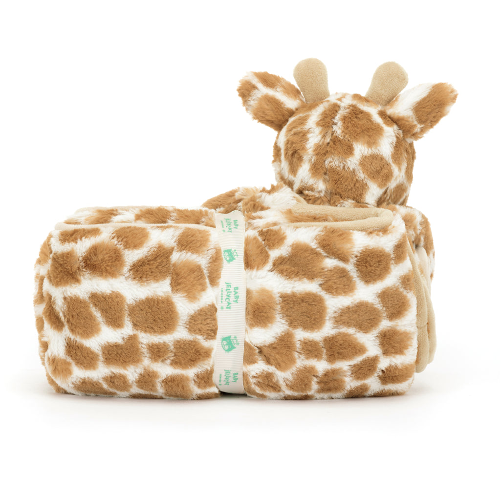 Jellycats stuff animals bashful giraffe blankie