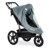 BOB Gear Single jogging stroller weather shield in gray