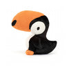 jellycats plush toy bodacious beak toucan