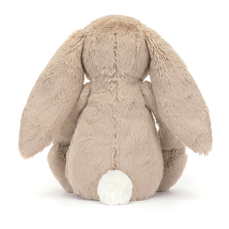 Adorable Jellycat Blossom Beige Bunny Petal stuffed animal ideal for nurseries and playtime.