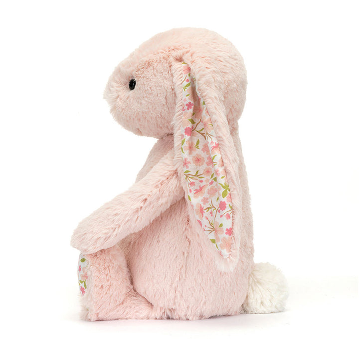 Jellycat Jellycat Blossom Blush Bunny Cherry Original stuffed toy - first birthday gift - modern nursery style - alternate view