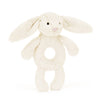 Jelly cats stuffed animal cream bunny rattle