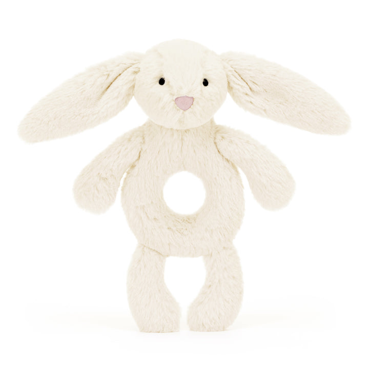 Jellycat stuffed animals cream bunny rattle