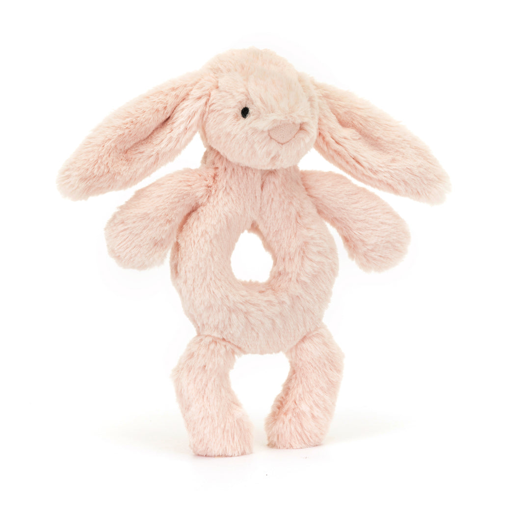 Jellycat plush toys blush bunny rattle