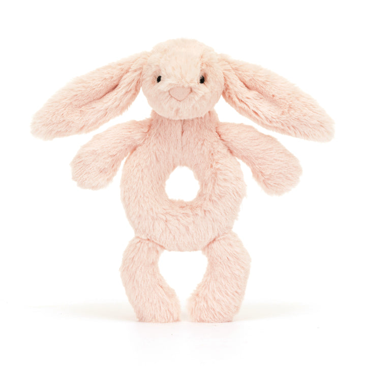 Jellycat plush bashful blush bunny rattle