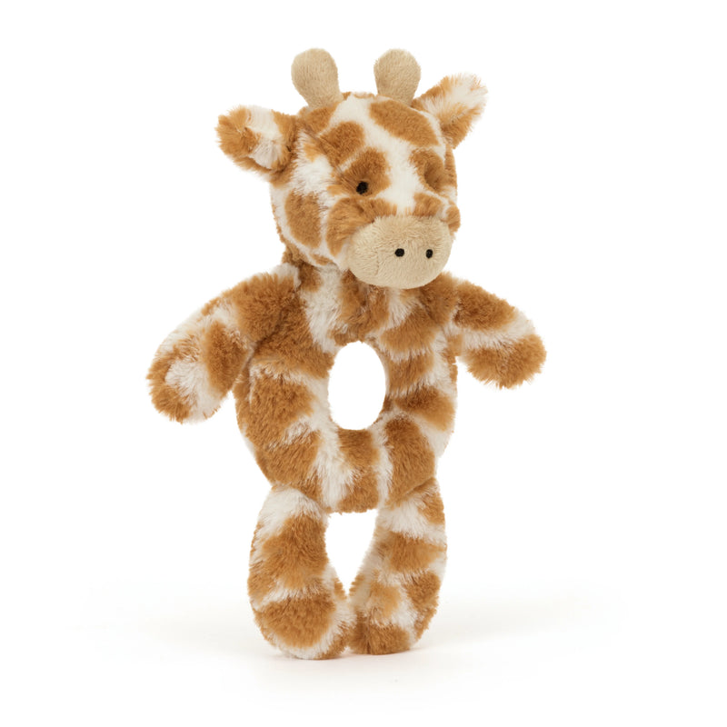 Jelly cats stuffed animal bashful giraffe rattle