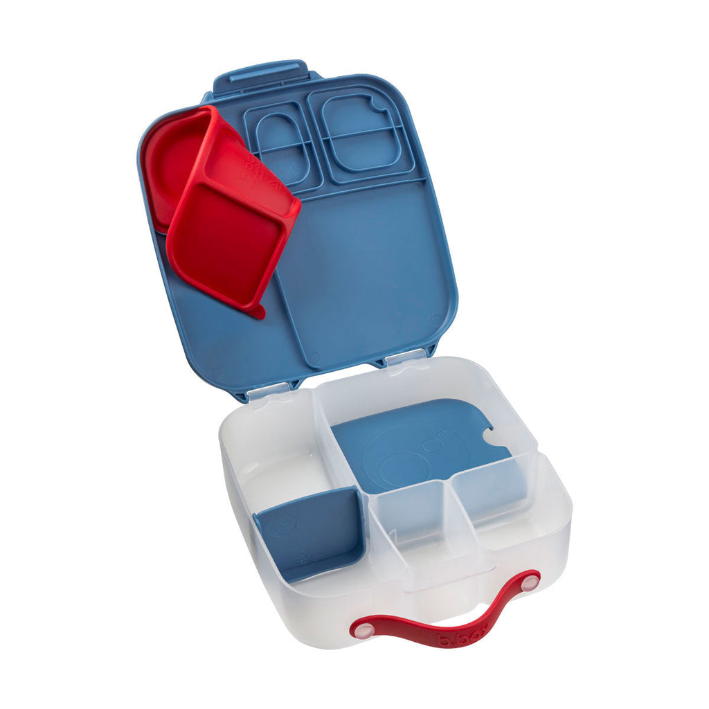 blue blaze large kids lunch box