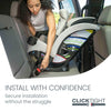 Britax Slim Fit ClickTight all-in-one car seat in Parchment with superior impact protection.