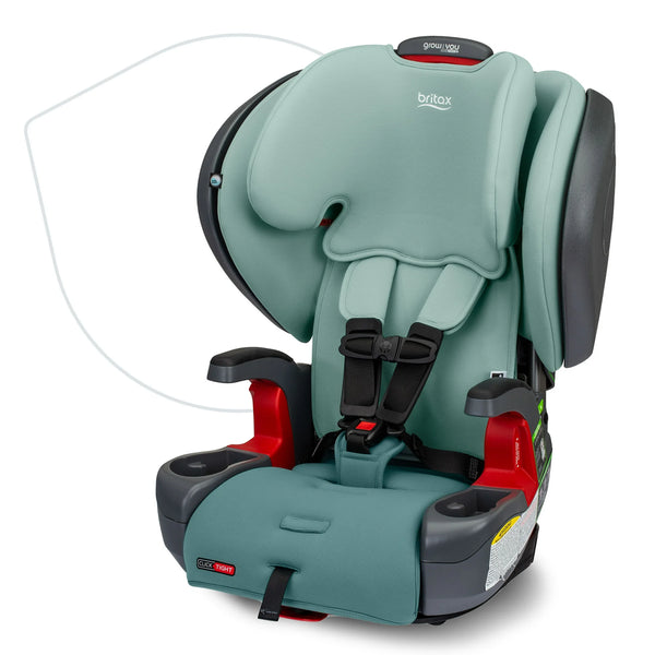 Britax ClickTight+ Harness-2-Booster car seat in Green Ombre