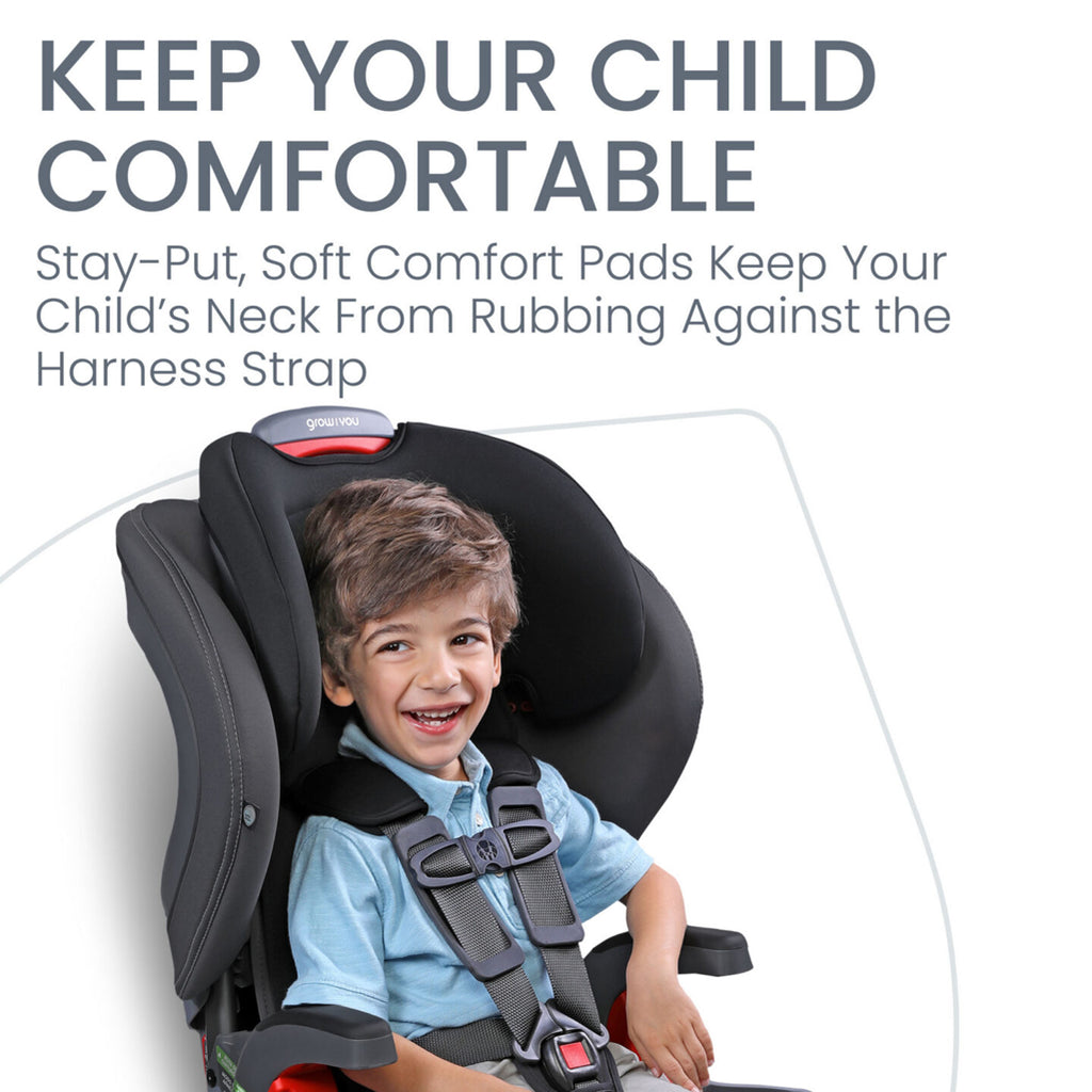 Black Britax Grow With You Harness-2-Booster car seat