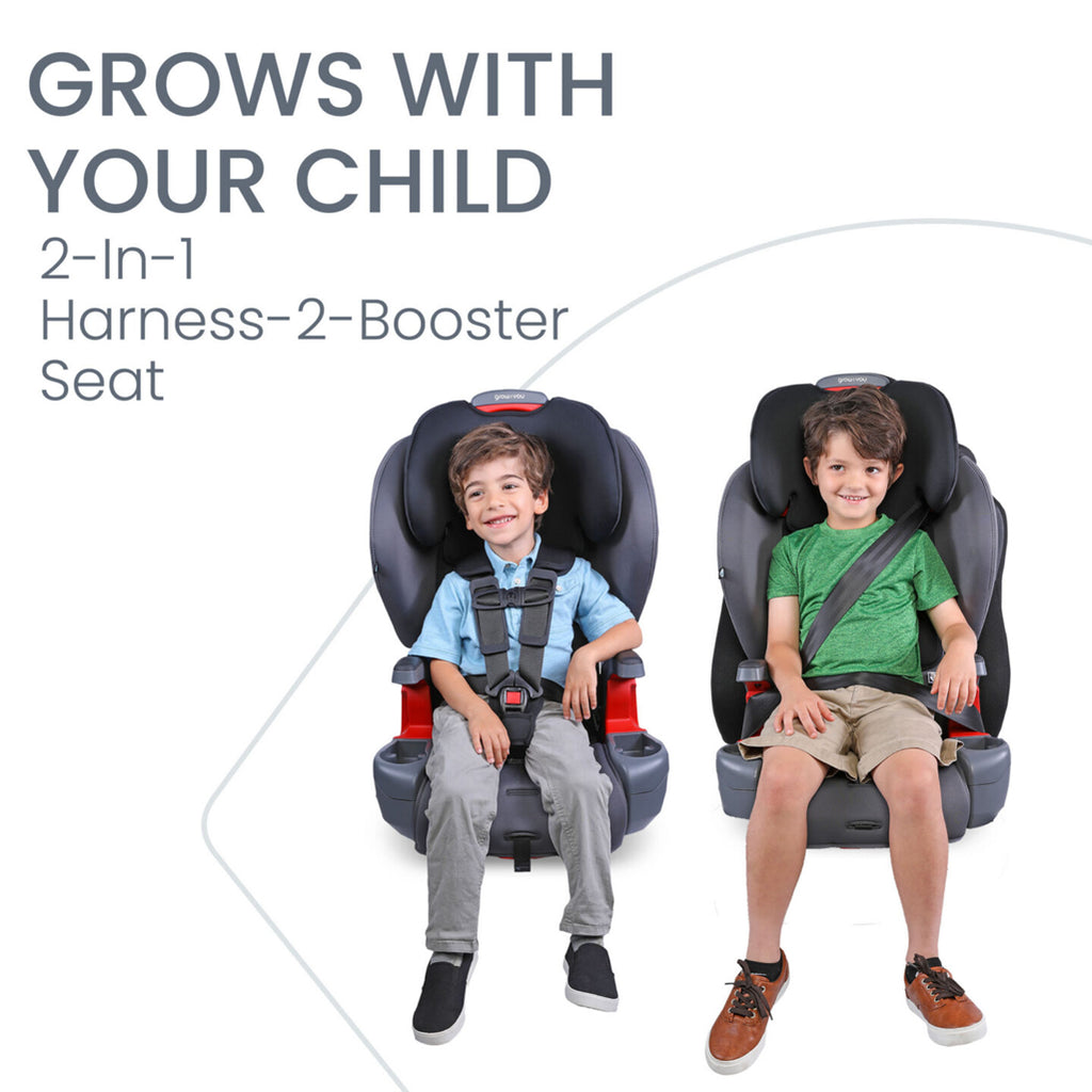 Mod Black booster seat Britax Grow With You Harness-2-Booster car seat