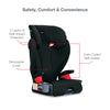 Dusk Black britax skyline two stage belt positioning booster seat for kids