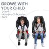 Britax ClickTight Black Contour Harness-2-Booster, engineered for safety as a Britax grow with you clicktight harness 2 booster car seat.