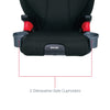 Britax dusk black skyline childrens booster seat