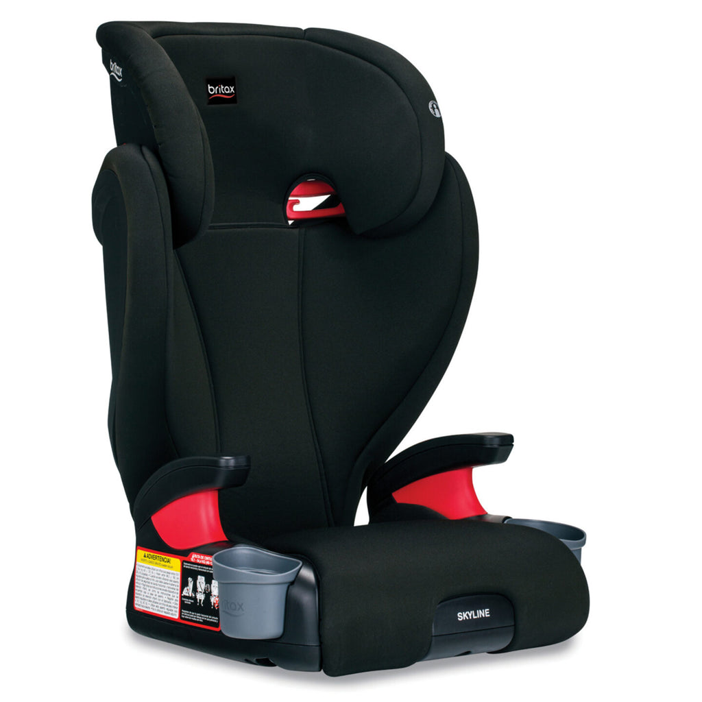 Britax Skyline 2 stage belt-positioning booster seat in dusk black