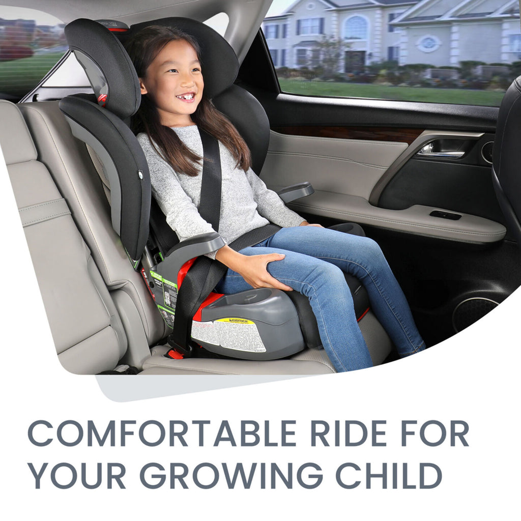 Britax Grow With You ClickTight Harness-2-Booster in Black, a secure and versatile Britax car booster seats option.