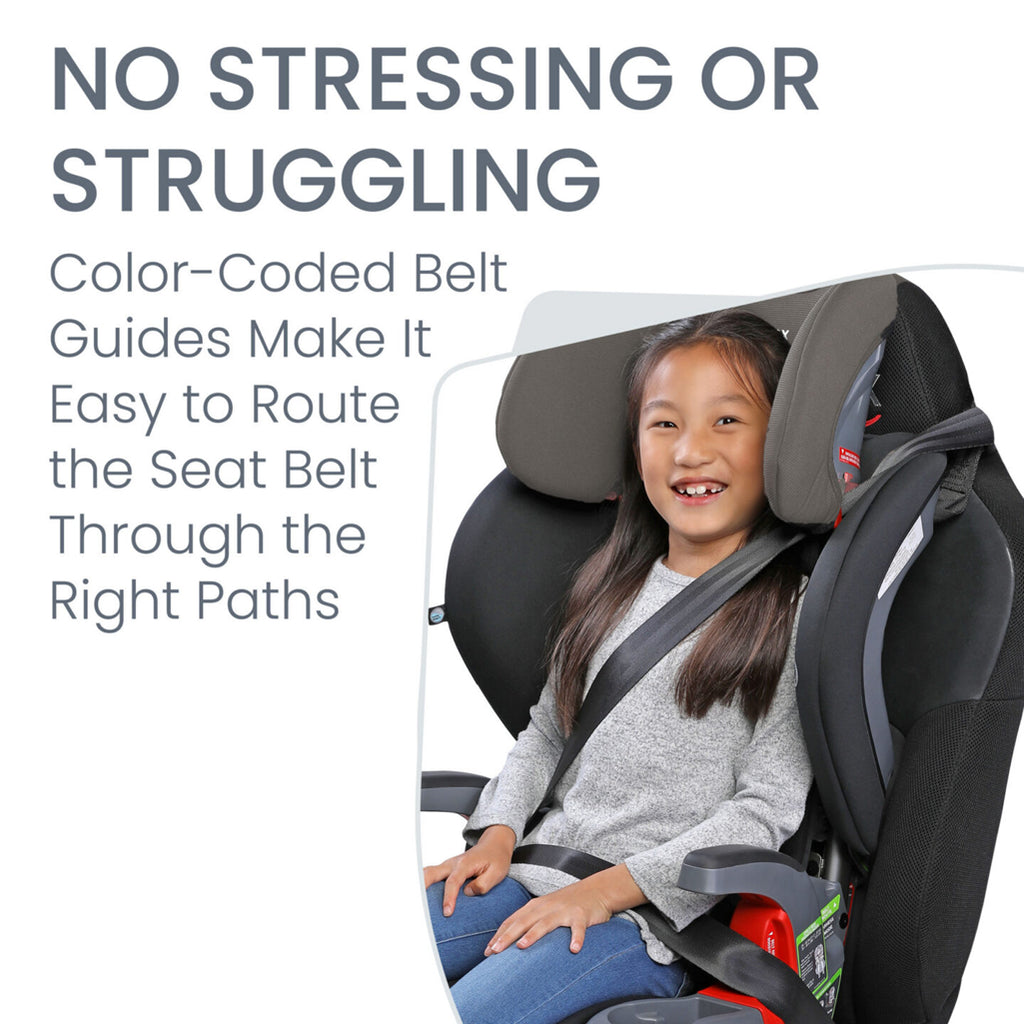 Britax Grow With You ClickTight Harness-2-Booster Seat in Gray, a safe and stylish Britax clicktight option.