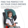 Britax Harness-2-Booster in Contour Green, providing advanced safety and comfort as a Britax booster seat.