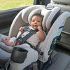 Britax One4Life Slim ClickTight all-in-one car seat in Parchment, crafted for long-term use.