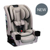 Britax One4Life Slim ClickTight all-in-one car seat for kids in Parchment, combining safety and convenience.