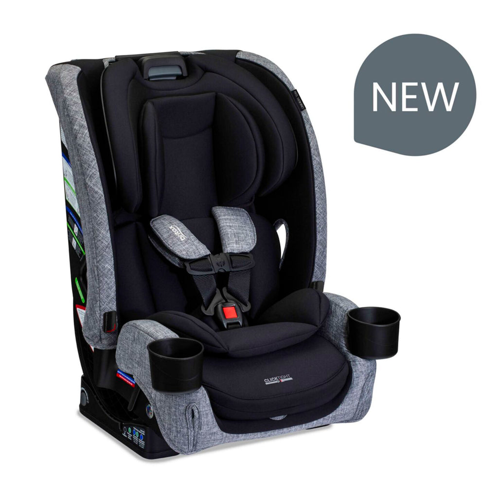 Britax One4Life Slim ClickTight car seat in Raven Black, engineered for superior protection.