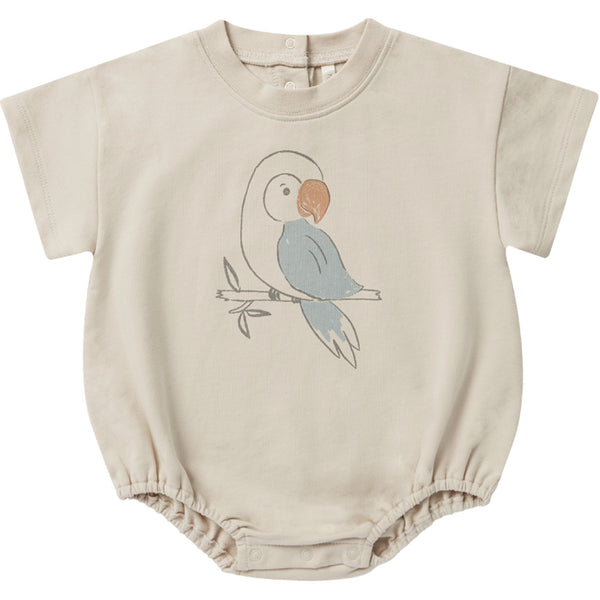 rylee and cru cute bubble romper parrot
