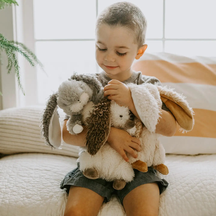 Bunnies by the Bay Huey the Hare, plush stuffed animal toys perfect for cuddling