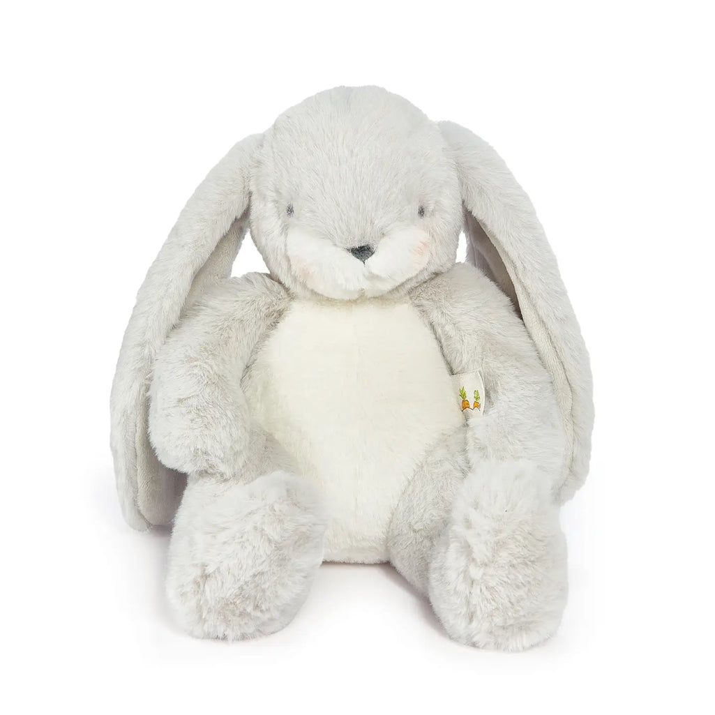 Bunnies by the Bay Little Nibble Bunny, gray stuffed animals plush toys for babies