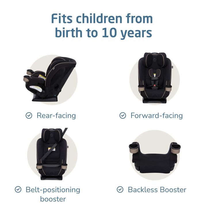 Kani 4-in-1 Convertible Car Seat