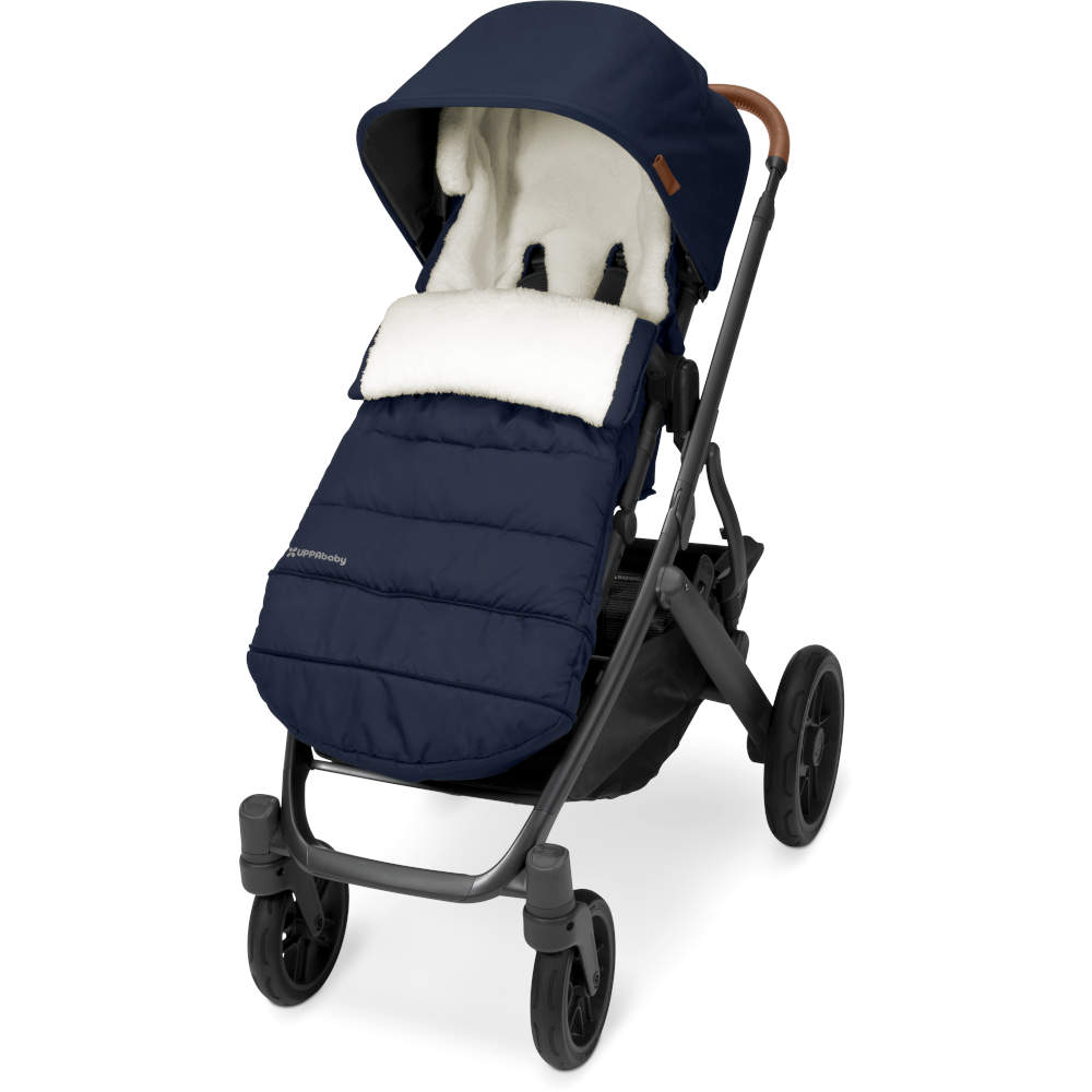 uppababy cozy ganoosh emmett green melange UPPAbaby CozyGanoosh Footmuff | Cold-Weather Footmuff
