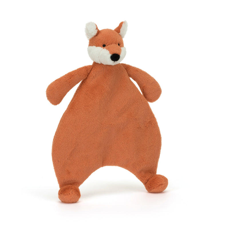 Jellycat stuffed animals bashful fox cub comforter