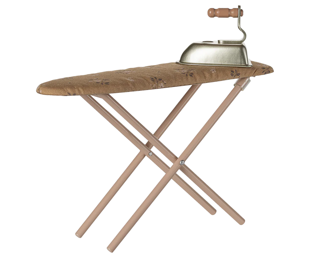 Pretend play feels complete with the Maileg Iron and Ironing Board, Miniature inside a cozy Maileg dollhouse