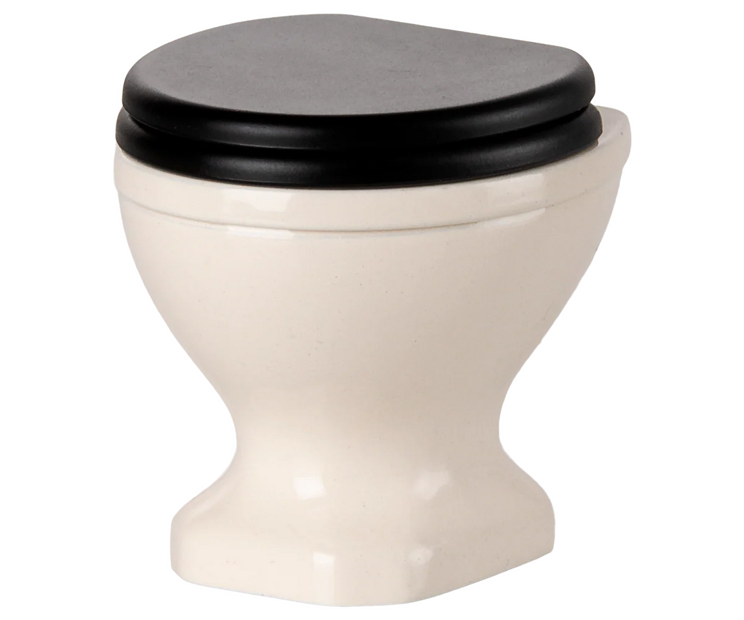 The Maileg Water Closet for Mice adds charm to any Maileg mice miniature home.