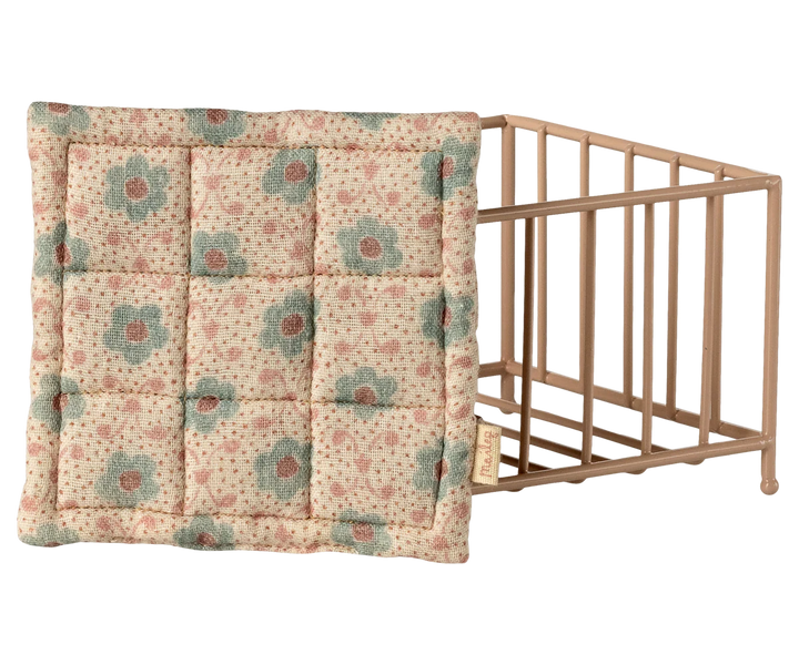 Designed for imaginative play, the Maileg My Playpen Ð Rose works perfectly as miniature dollhouse accessories