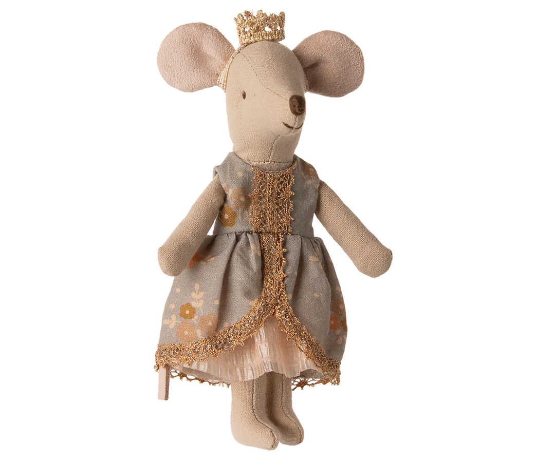 Dressed in the Maileg Princess Dress, Big Sister Mouse becomes a charming highlight of any accessories dolls collection
