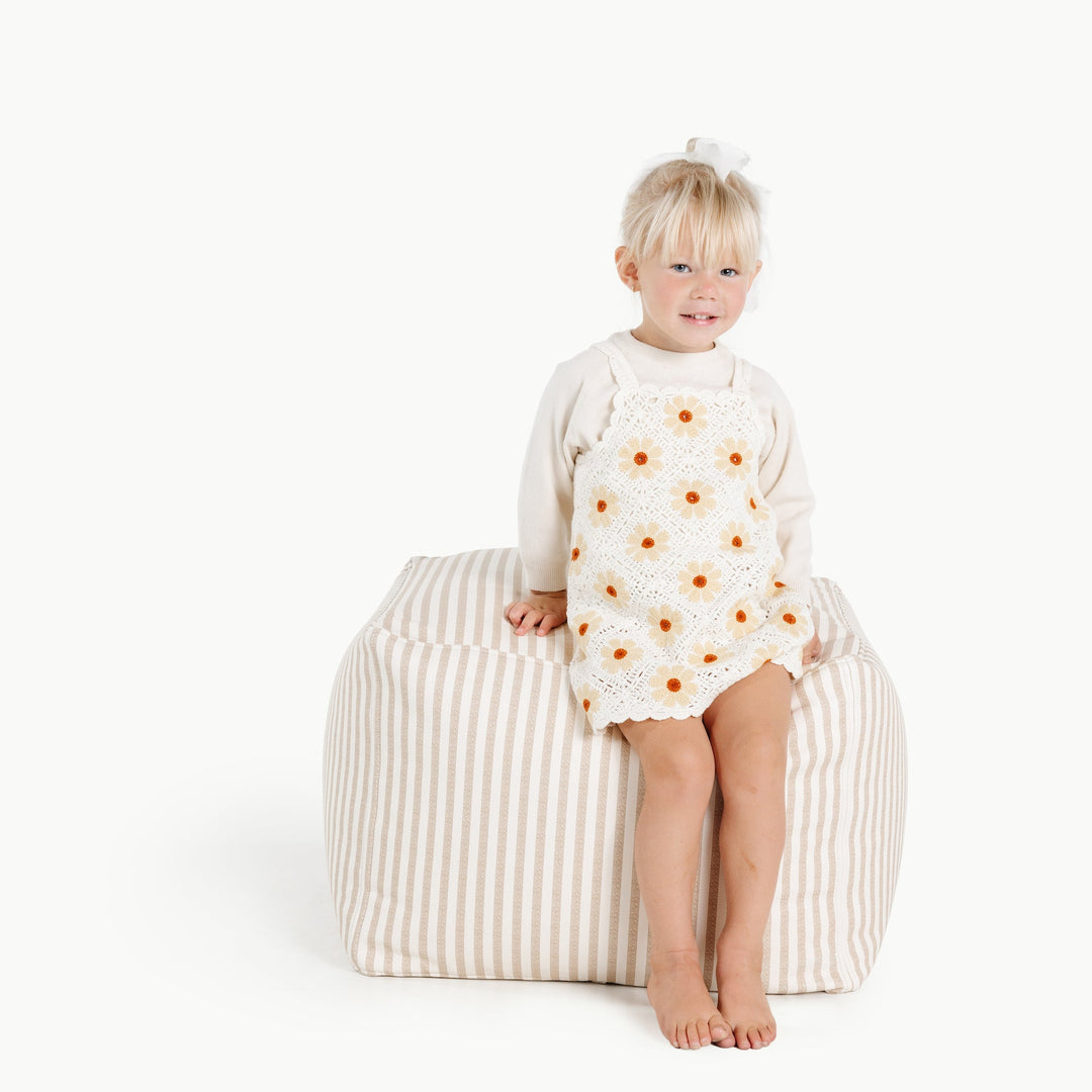 Gathre kids stripe pouf