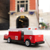 candylab natural wooden toys fire truck